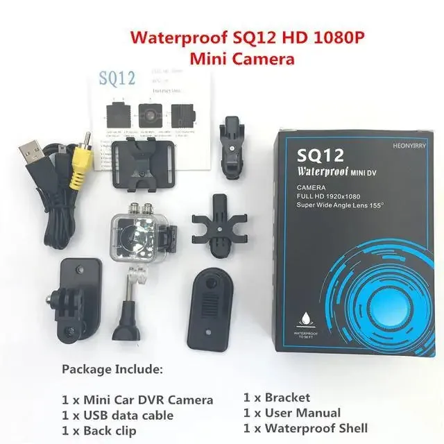 1 MINI CAMERA   WATERPROOF SHELL