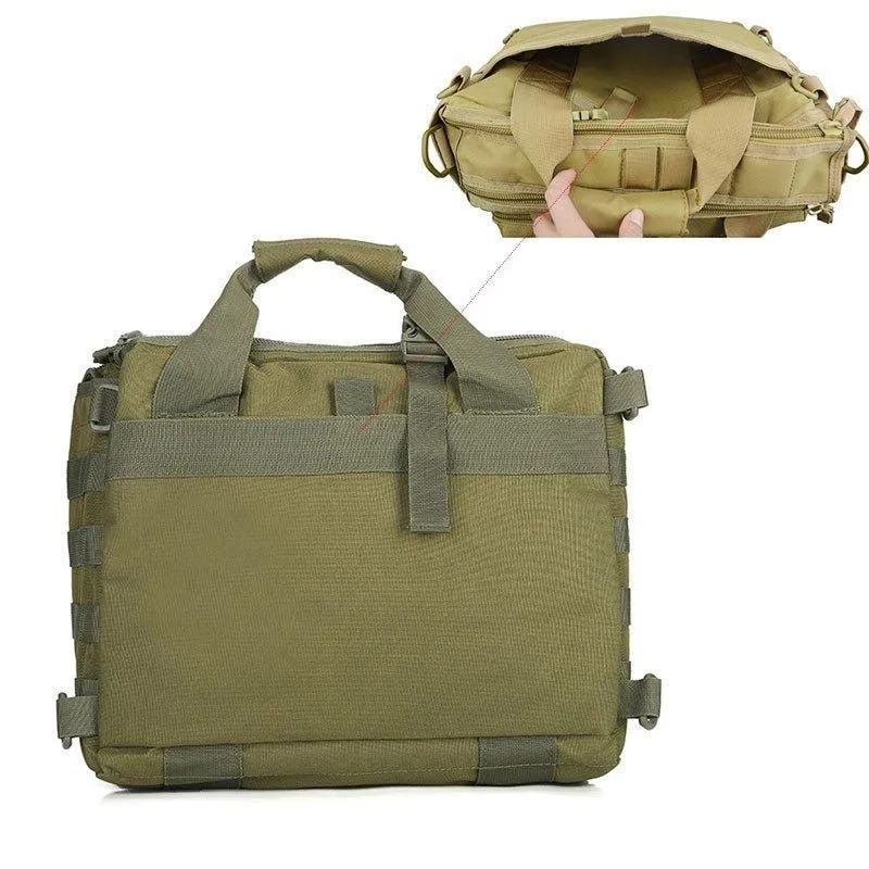 15'' Men's Molle Laptop Messenger Bag
