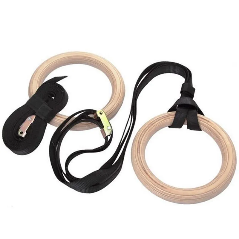 32mm Wooden Gym Rings