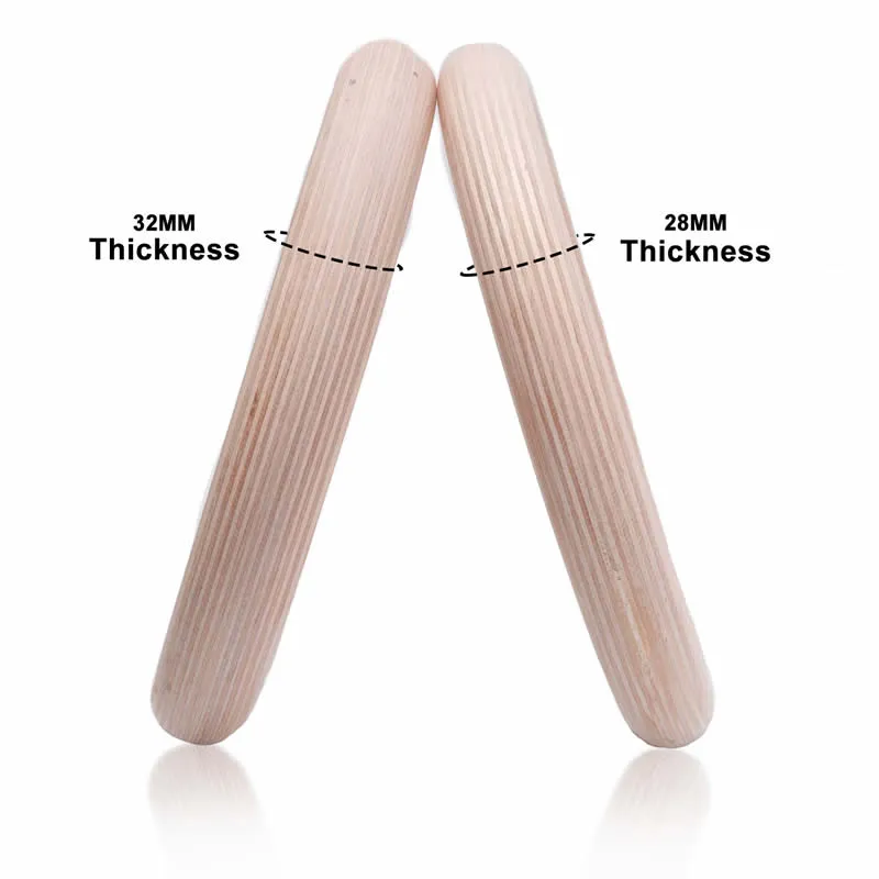 32mm Wooden Gym Rings