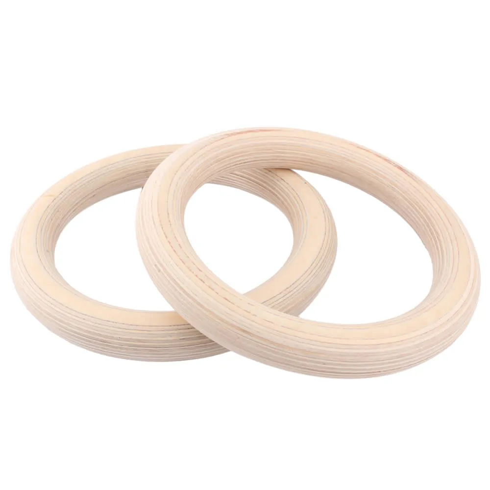 32mm Wooden Gym Rings