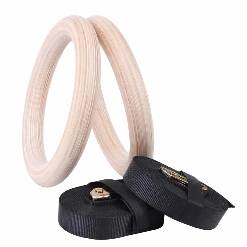 32mm Wooden Gym Rings