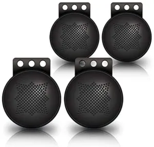 4pcs Extended Speaker, Fit with OOSSXX Wireless 3MP Camera and POE Camera