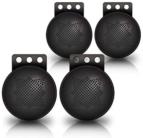 4pcs Extended Speaker, Fit with OOSSXX Wireless 3MP Camera and POE Camera