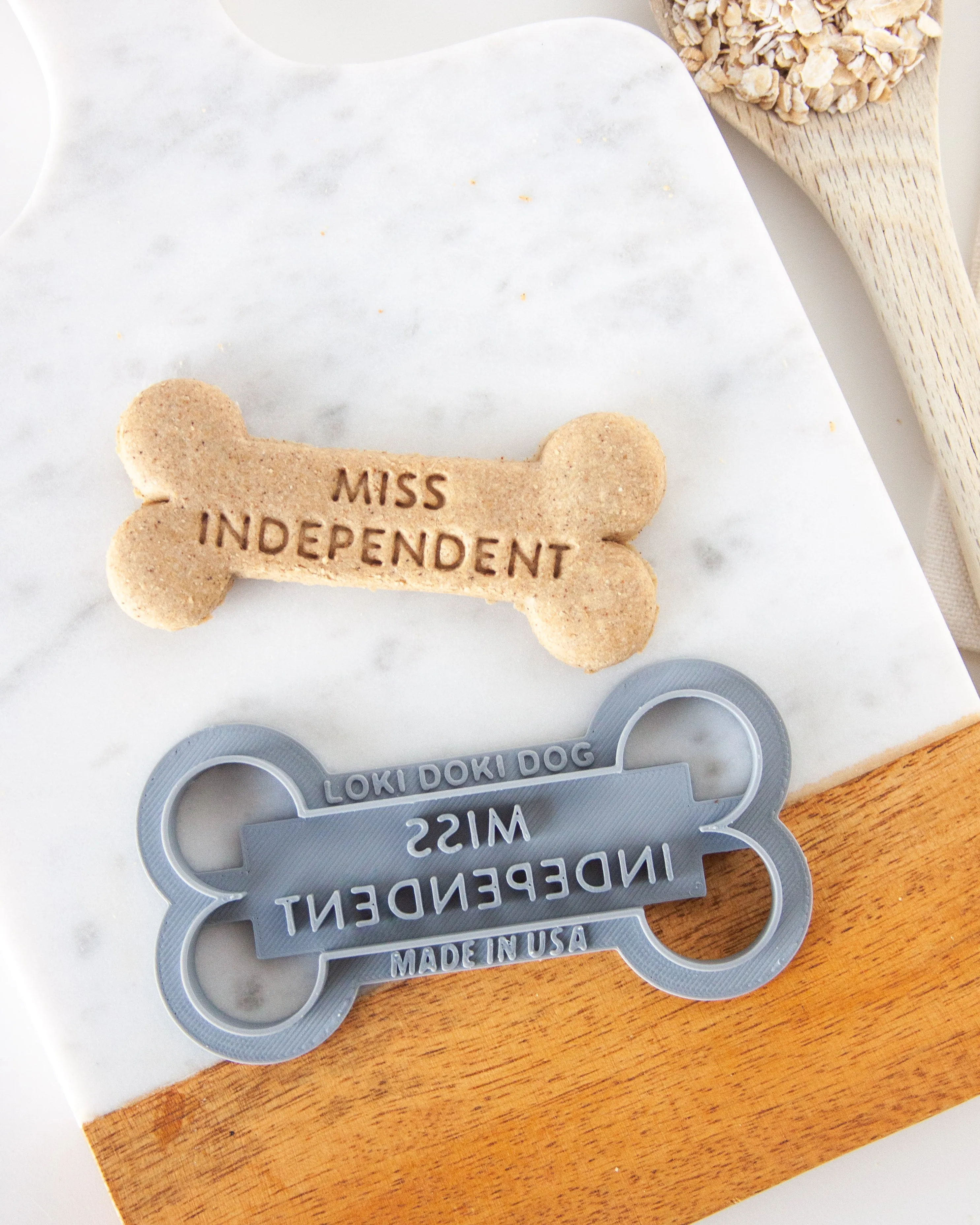 4th of July, Bone Shaped Dog Biscuit Cookie Cutter (Four Designs)