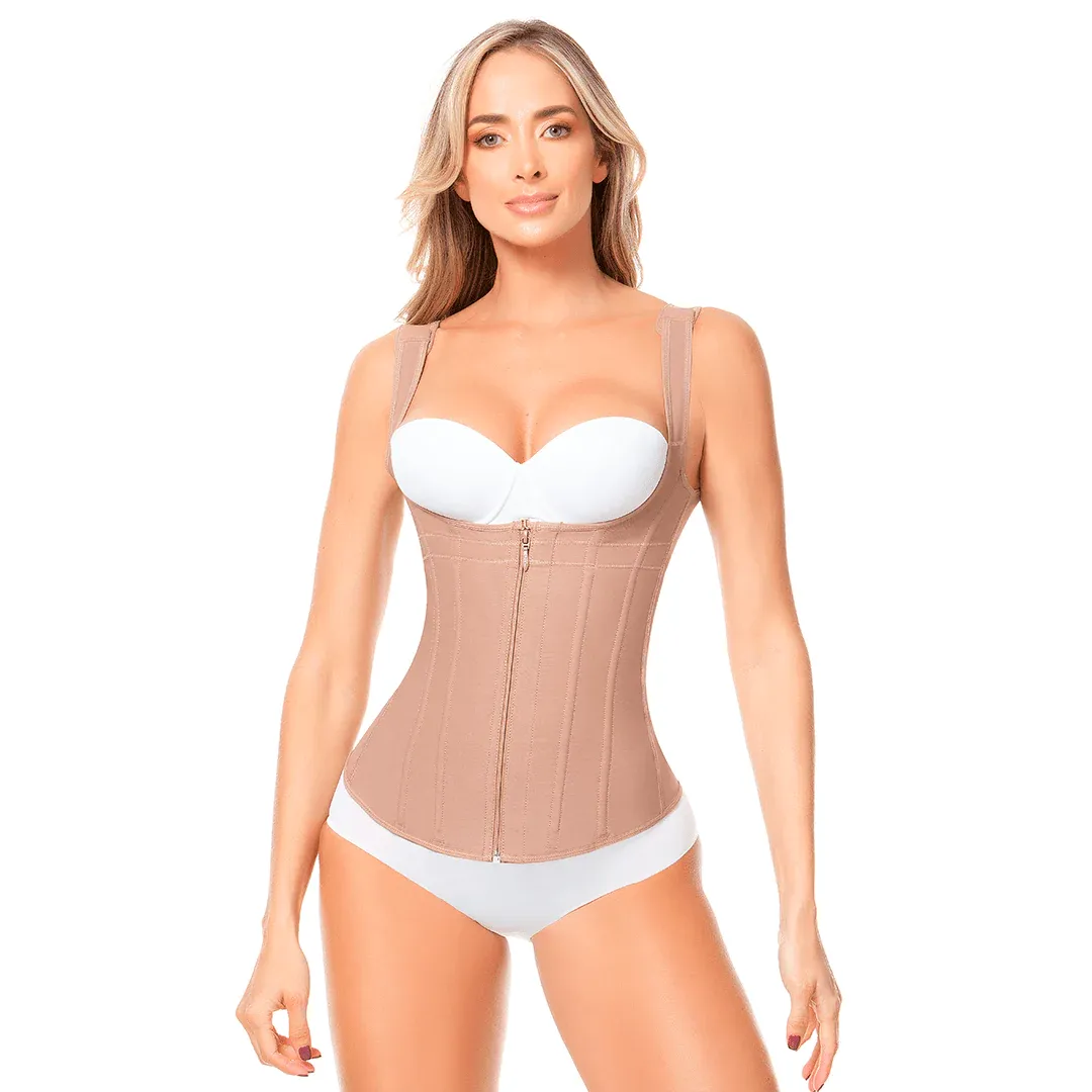 5043 Vest in Zipper with Correcting Rods