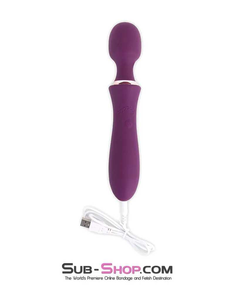 5760M      Rechargeable Waterproof 10 Frequency Vibration Silicone Body Wand Massager - LAST CHANCE - Final Closeout!