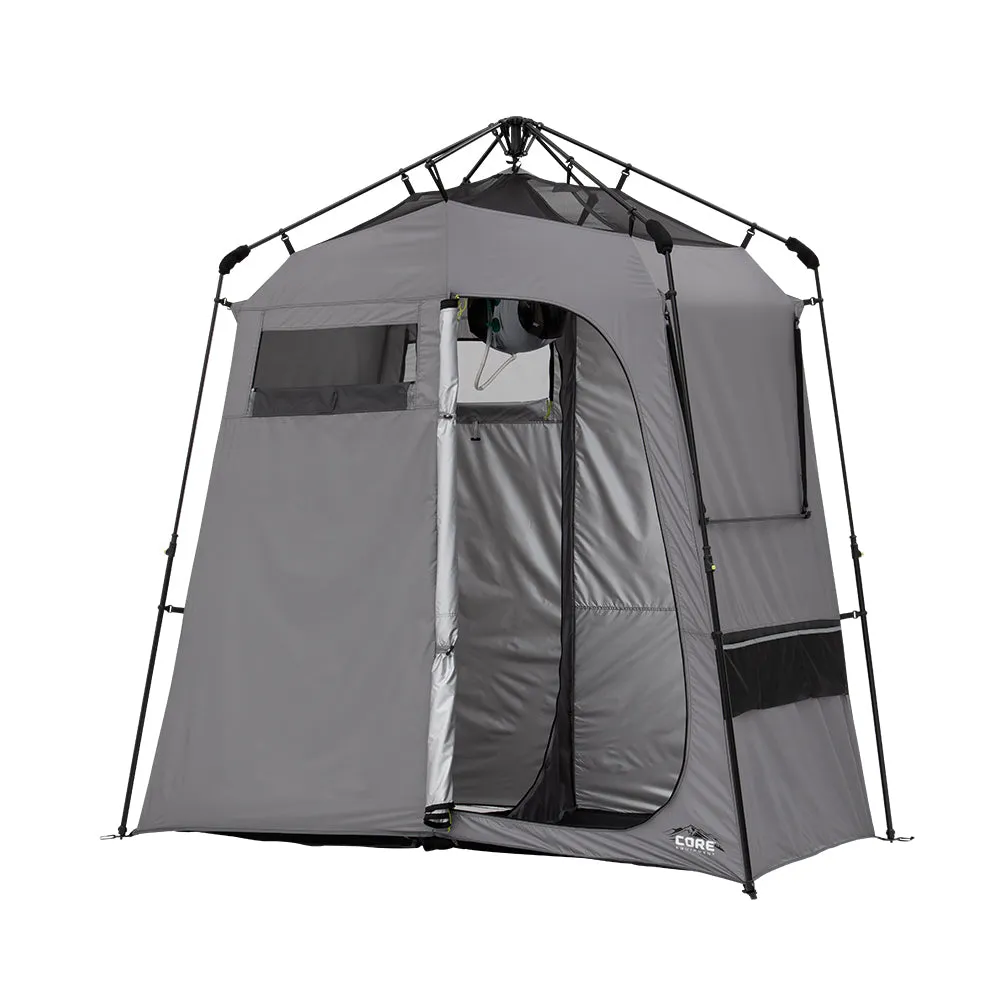 7' x 3.5' Two Room Instant Shower Tent