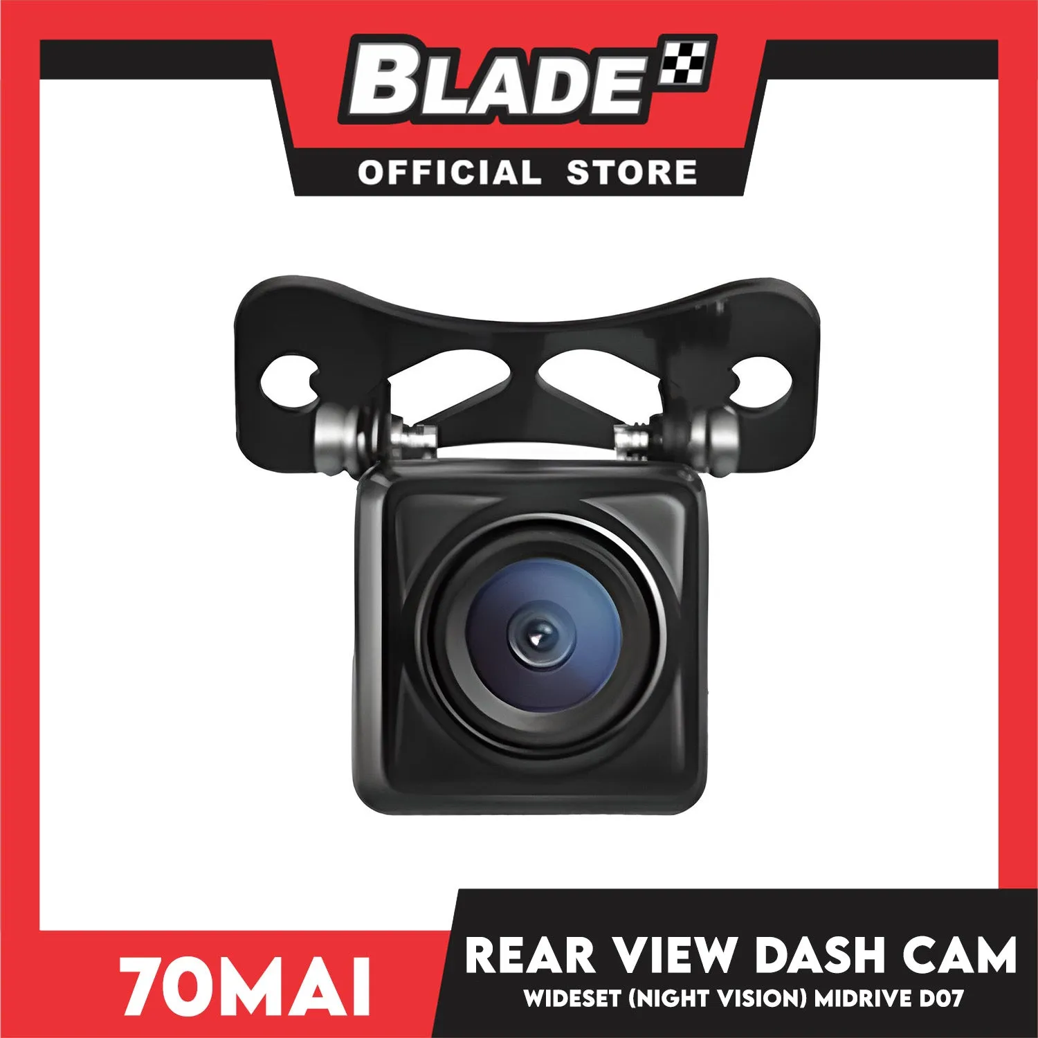 70mai Rearview Dash Cam Wide Set (Night Vision) D07