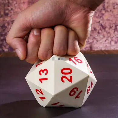 80mm D20 Jumbo Foam Dice