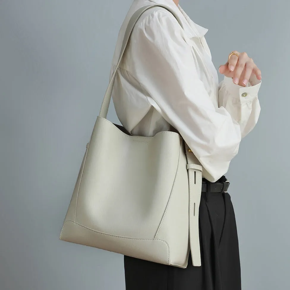 Adeline Women's Leather Shoulder Bag | Large Capacity