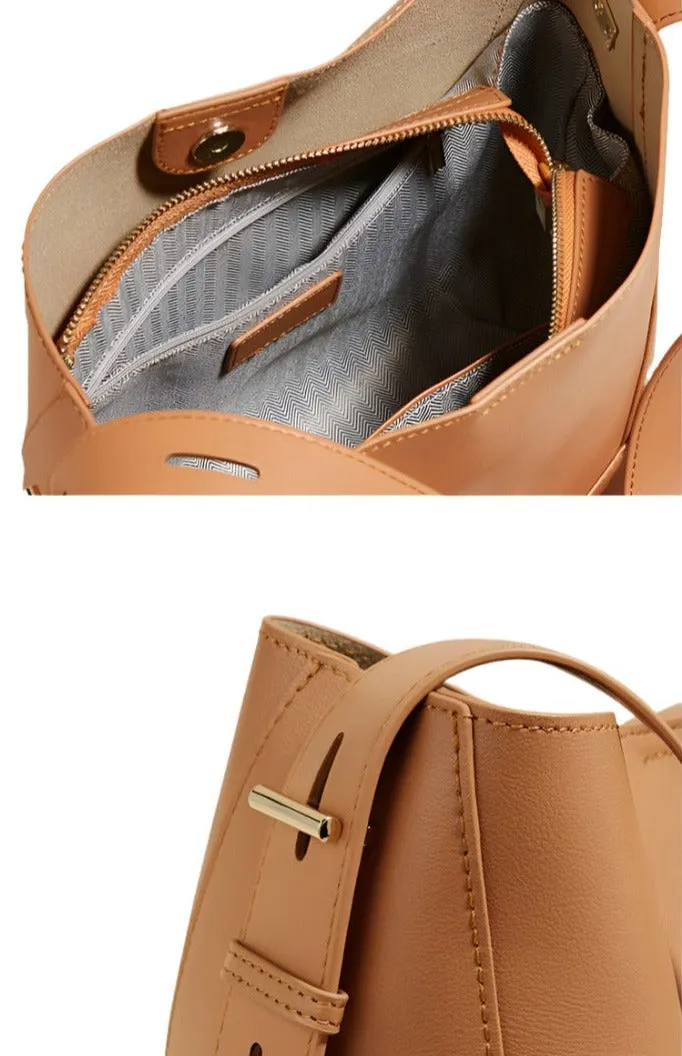Adeline Women's Leather Shoulder Bag | Large Capacity