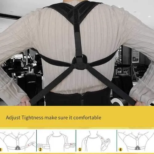 Adjustable Shoulder Back Posture Corrector Brace