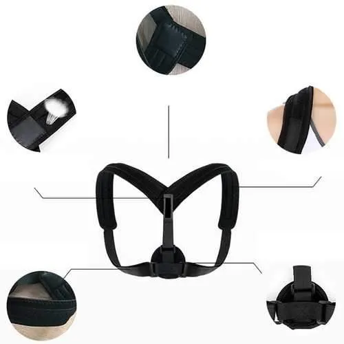 Adjustable Shoulder Back Posture Corrector Brace
