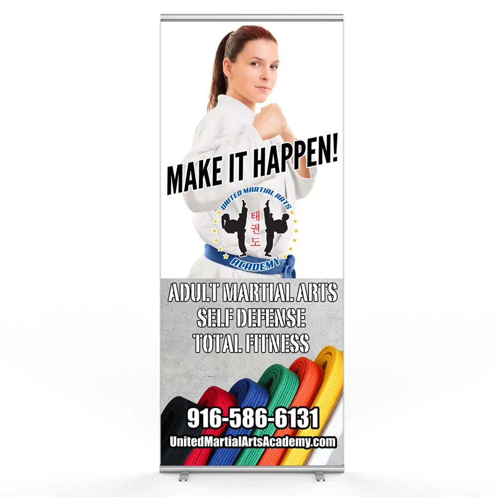 Adults Pop Up Banner