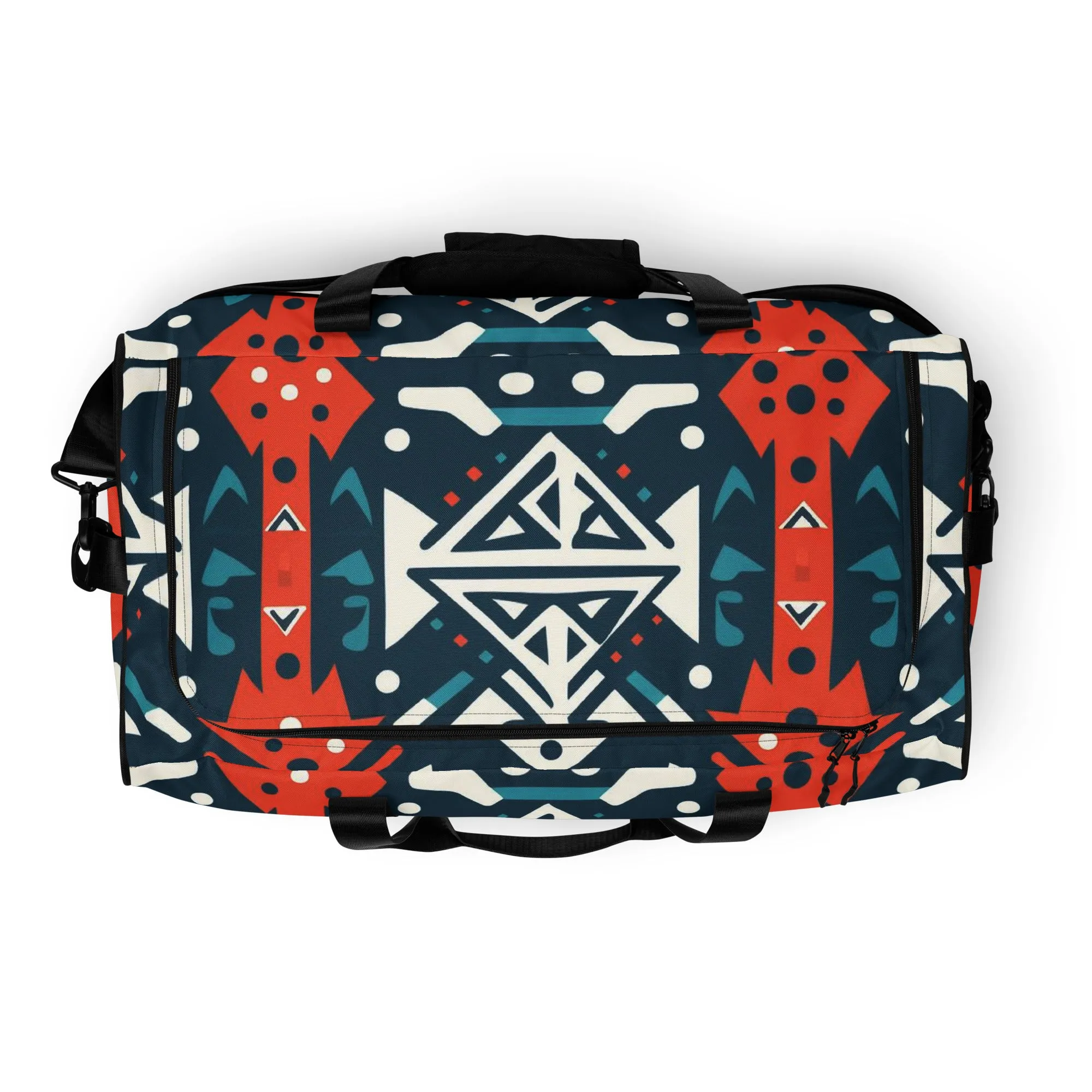 African print Duffle bag