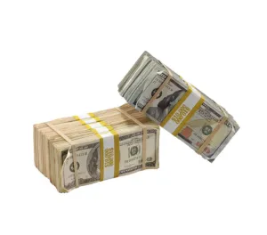 Aged Full Print Prop Money - Mixed Series, $100,000