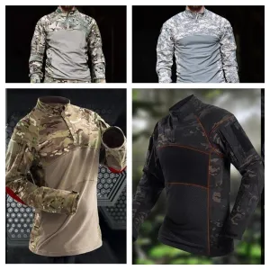 AlphArmor® Multi-Fabric Tactical Combat Shirt