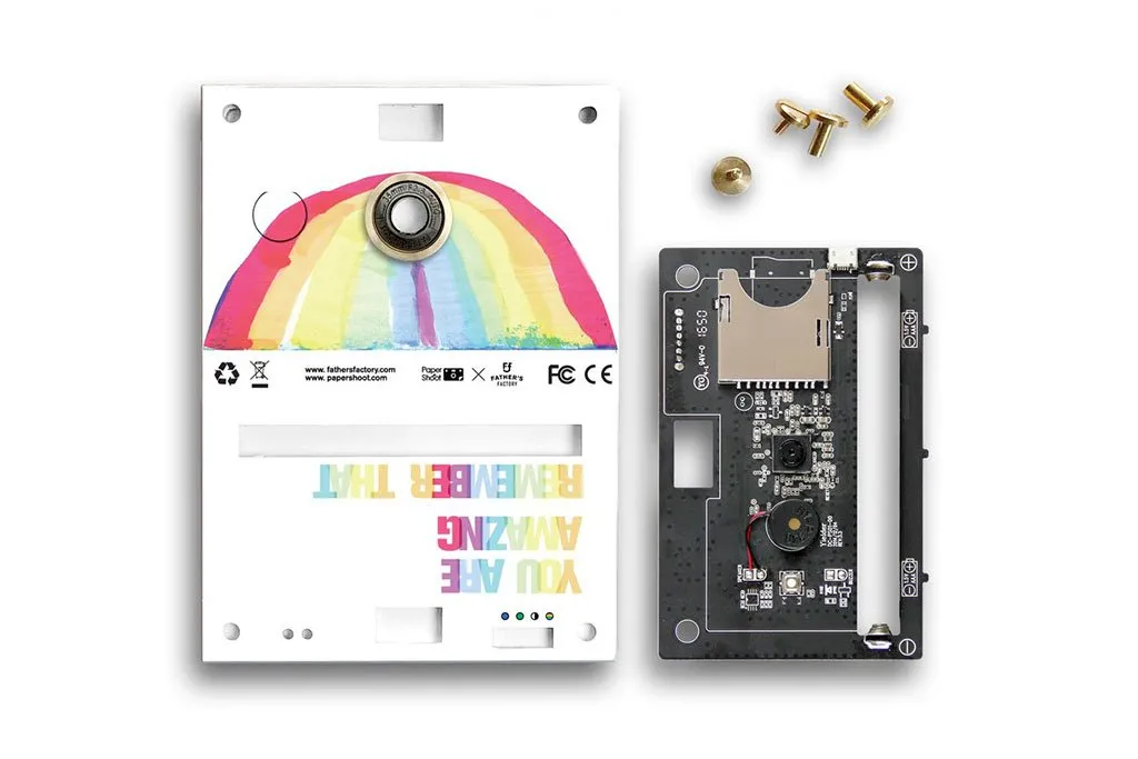 Amazing Rainbow Paper Digital Camera