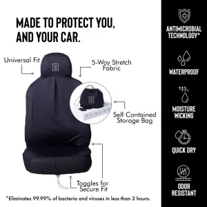 Antimicrobial Car Slip Cover