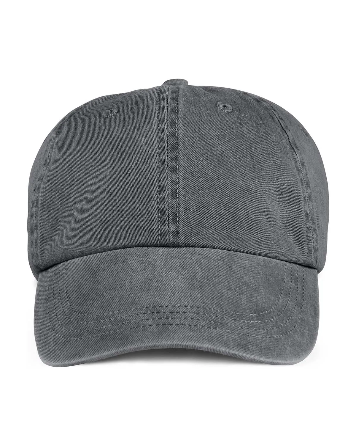 Anvil 6-Panel Pigment-Dyed Twill Cap