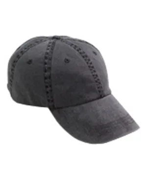 Anvil 6-Panel Pigment-Dyed Twill Cap
