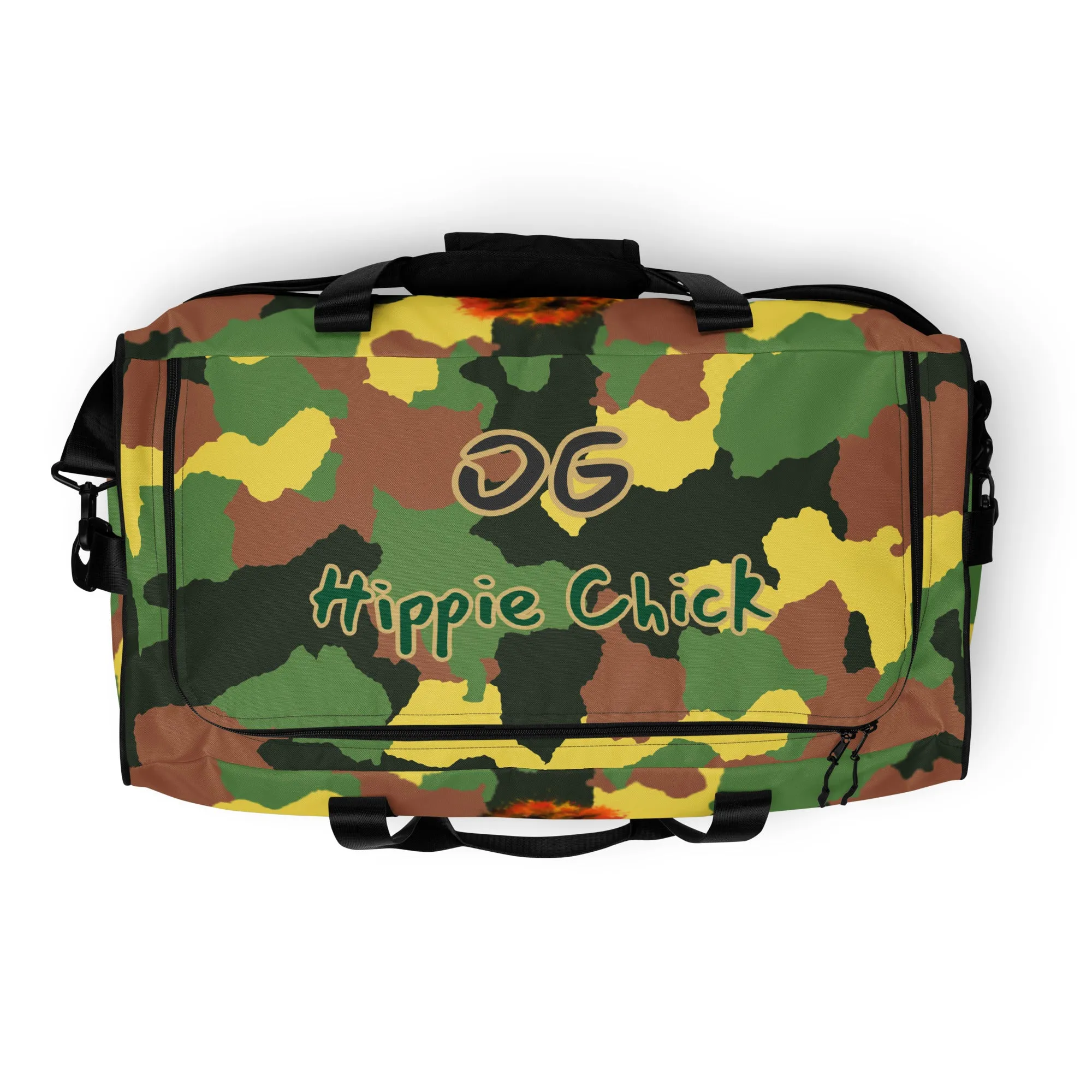 Army Camo Duffle Bag - OG Hippie Chick