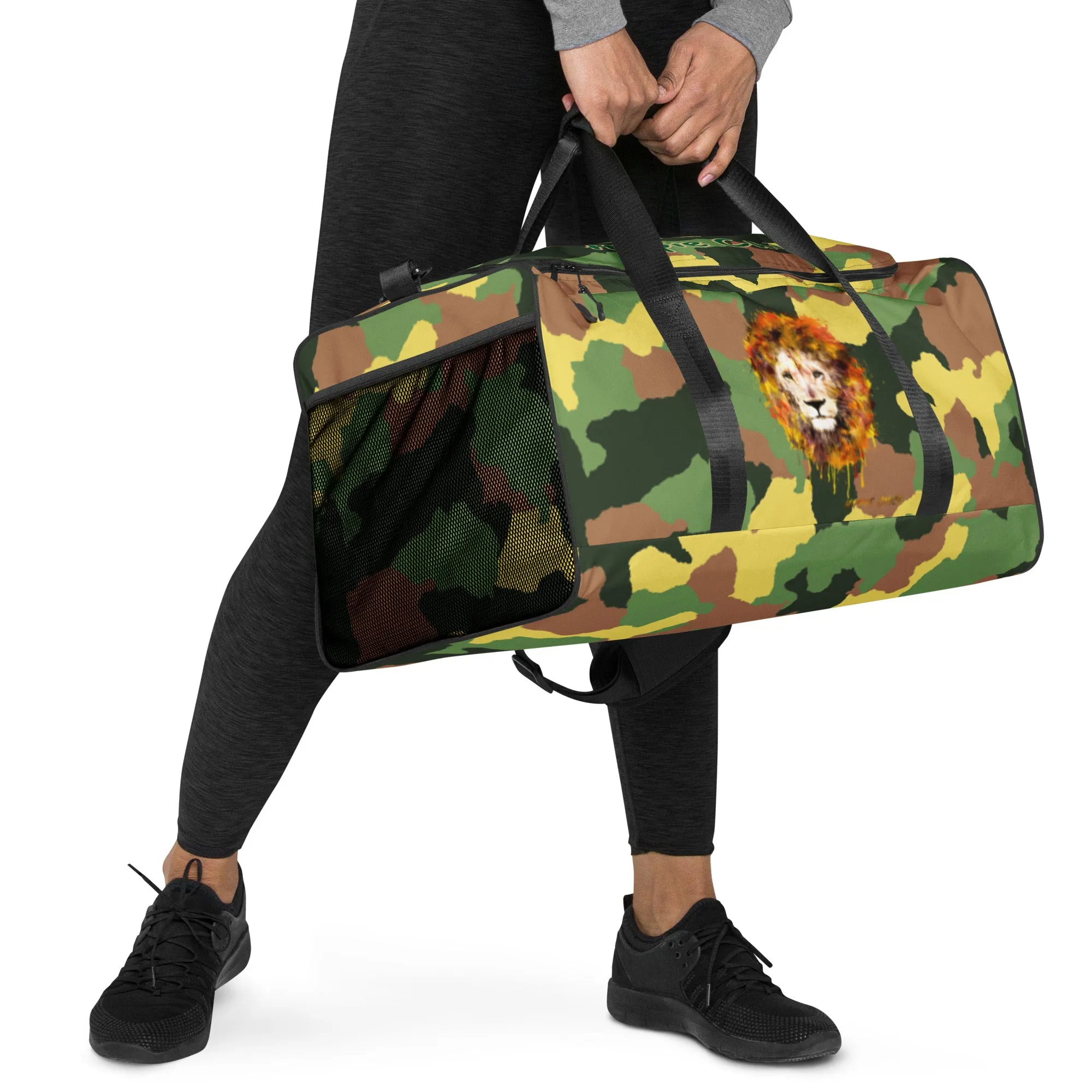 Army Camo Duffle Bag - OG Hippie Chick