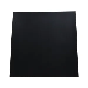 ARROW Rubber Gym Flooring Tiles - 1m x 1m x 15mm (Black)