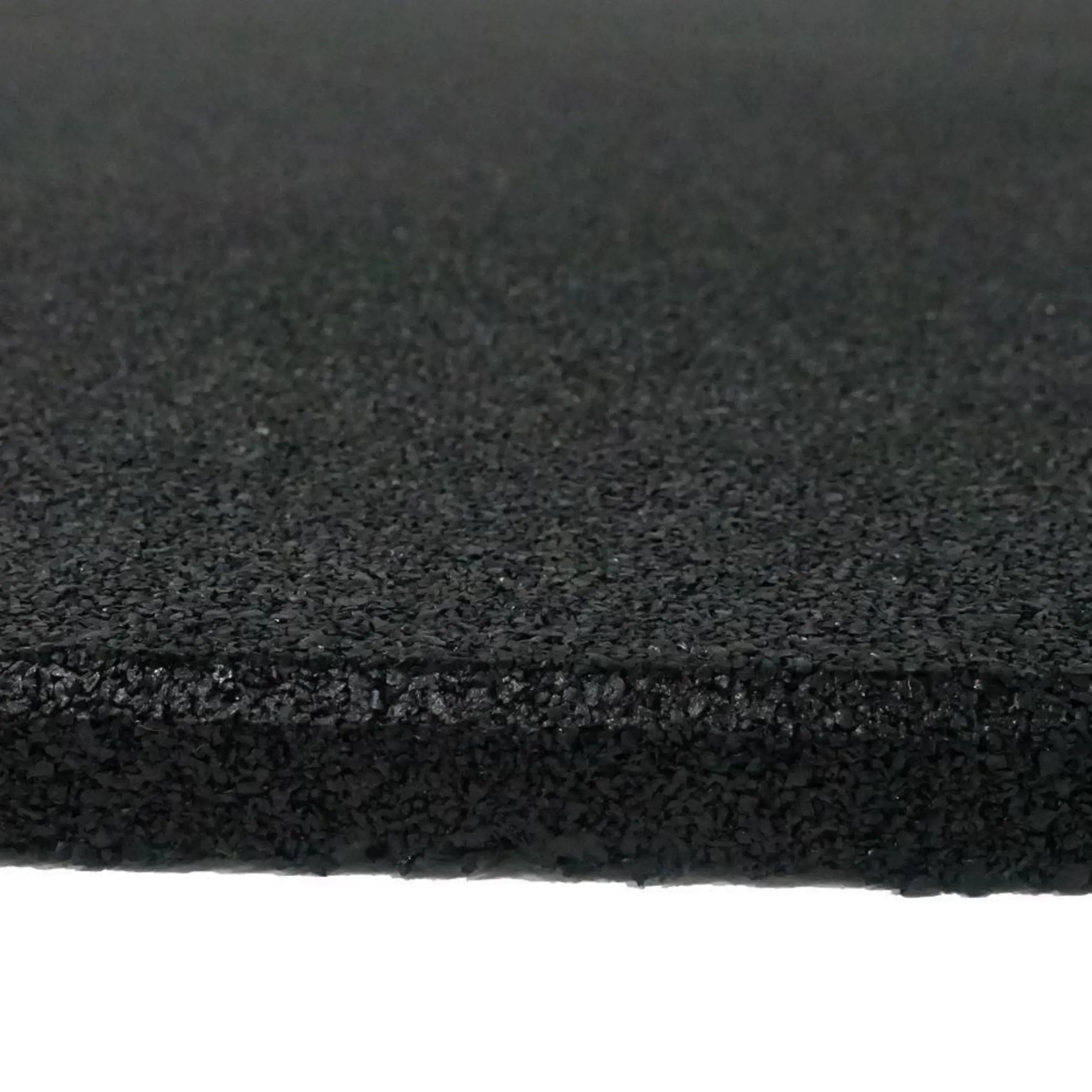 ARROW Rubber Gym Flooring Tiles - 1m x 1m x 15mm (Black)