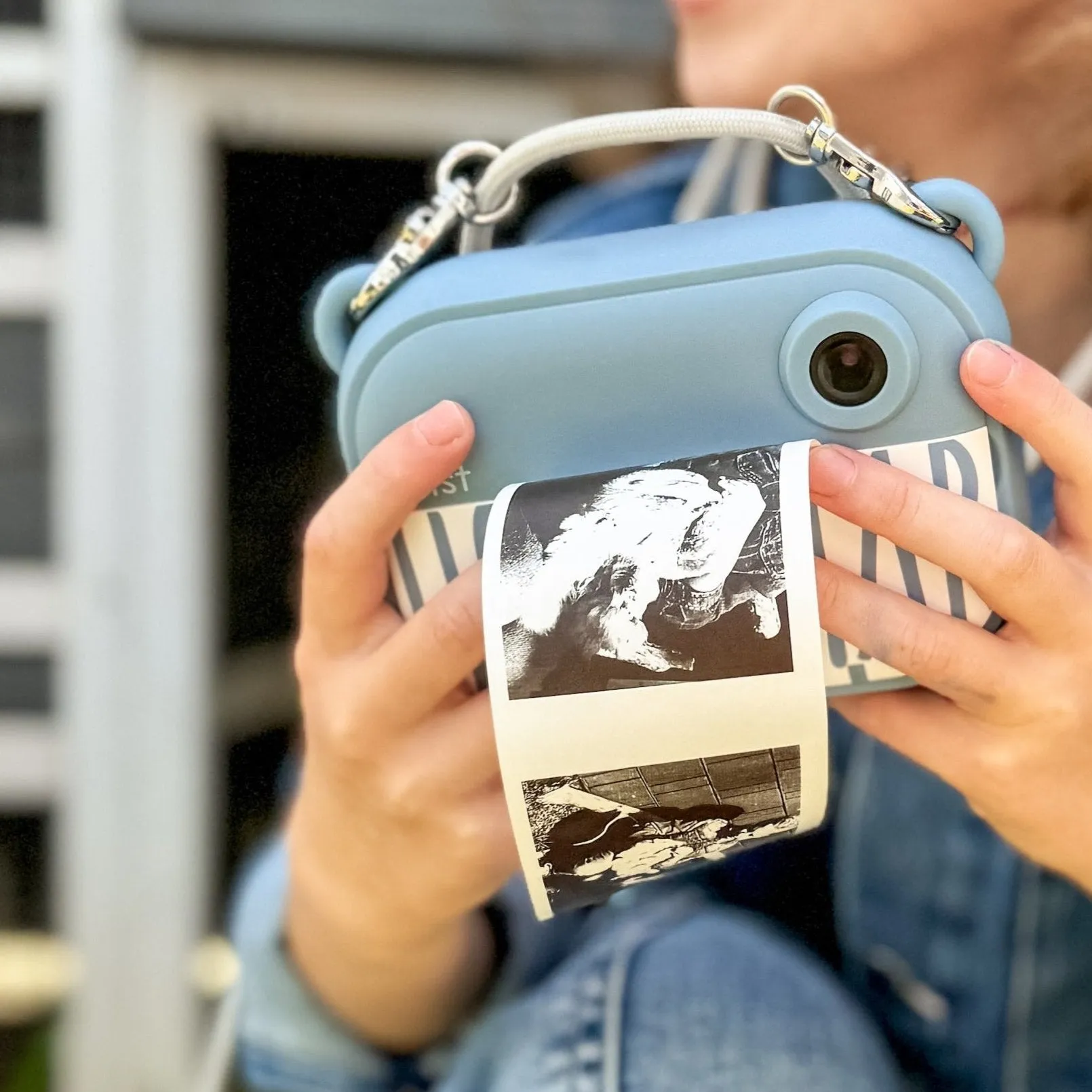 Artist Instant Print Digital Camera (Denim)