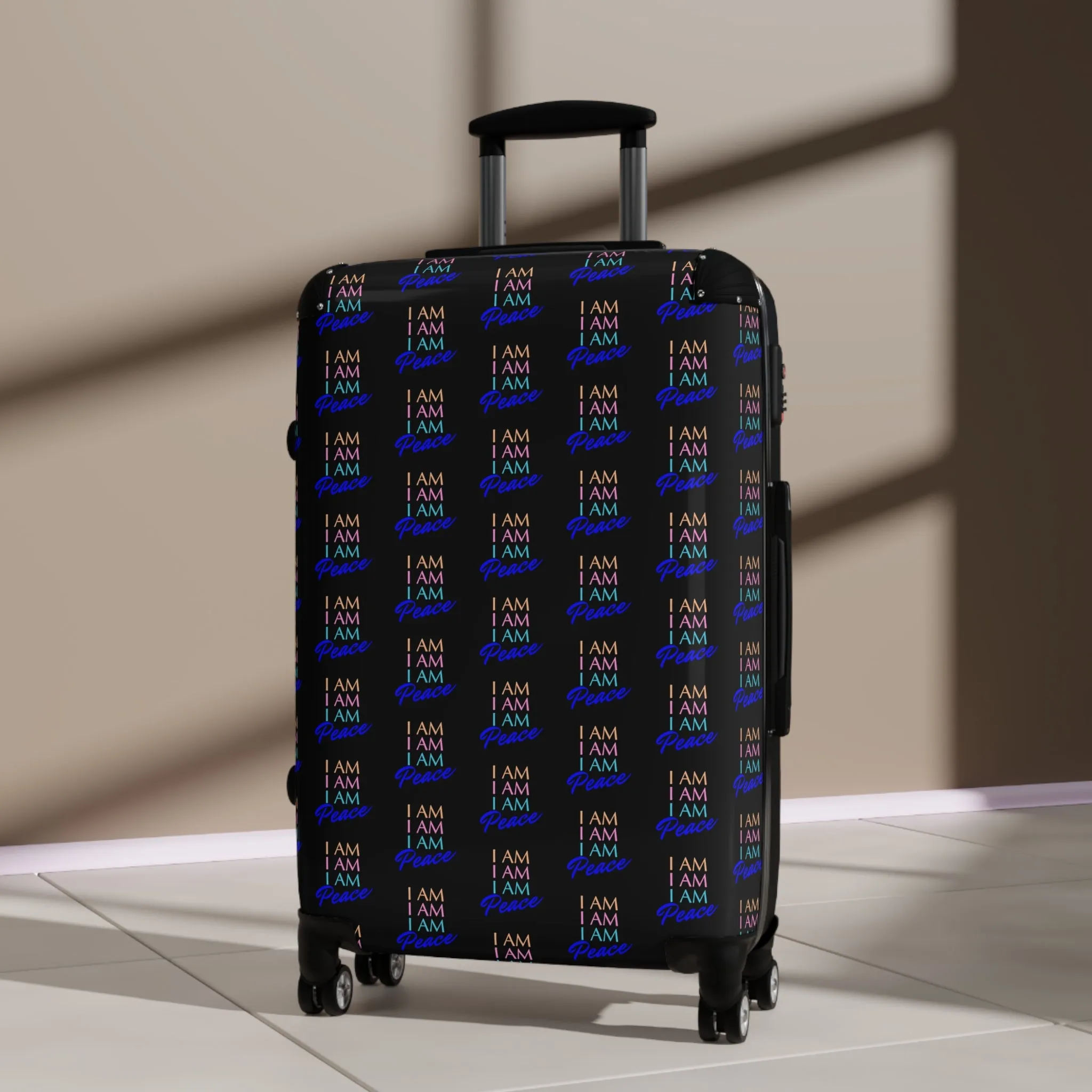 Ascension Voyager Luxe Suitcase (PEACE B PRINT)
