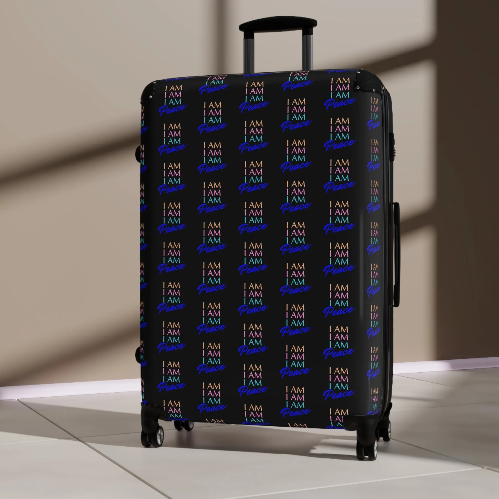 Ascension Voyager Luxe Suitcase (PEACE B PRINT)