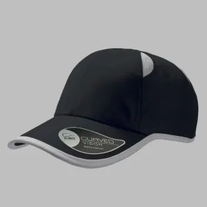Atlantis - Gym Runner Cap - Adjustable - Black/Grey
