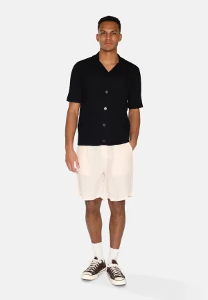 Atlas linen shorts 4115 - Rainy Day