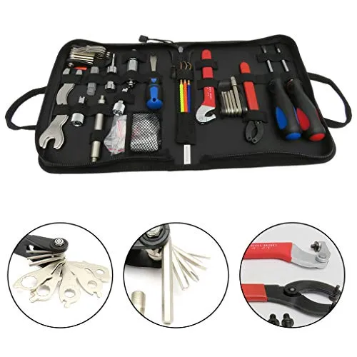 ATORSE Scuba Tool Kit - 16 Tools and 50 O-Rings with Zippered Case Diving Gear
