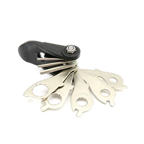 ATORSE Scuba Tool Kit - 16 Tools and 50 O-Rings with Zippered Case Diving Gear