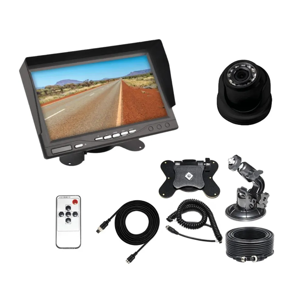 Aussie Traveller Camera Rear View Eyeball Kit Black ATRV - Single