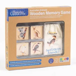 Australian Geographic Australian Animals Memory Game