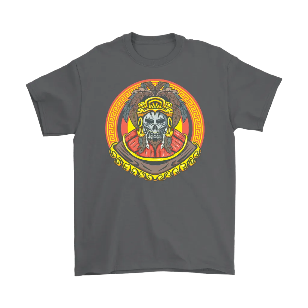Aztec T-shirt, Aztec Skull T-shirt, Gift Shirt,