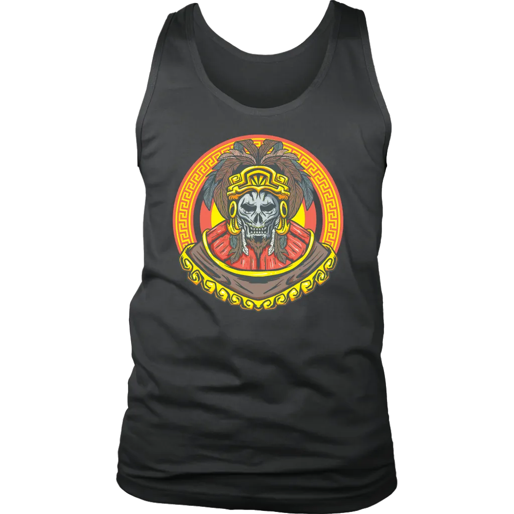 Aztec T-shirt, Aztec Skull T-shirt, Gift Shirt,