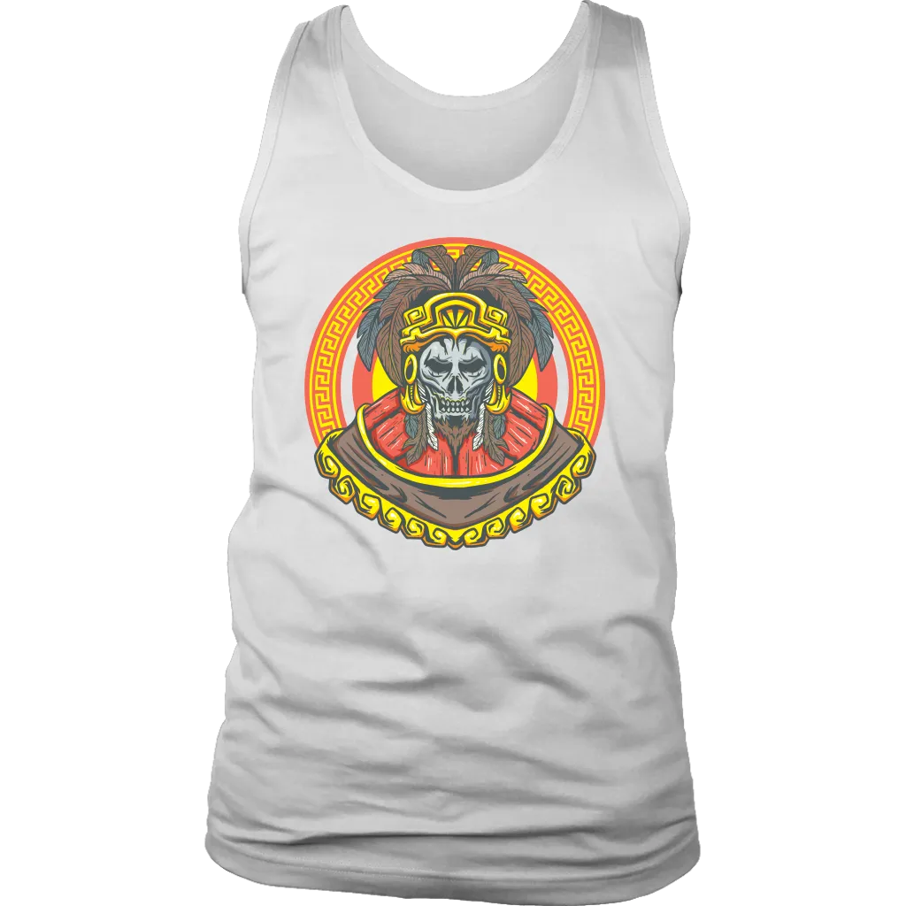 Aztec T-shirt, Aztec Skull T-shirt, Gift Shirt,