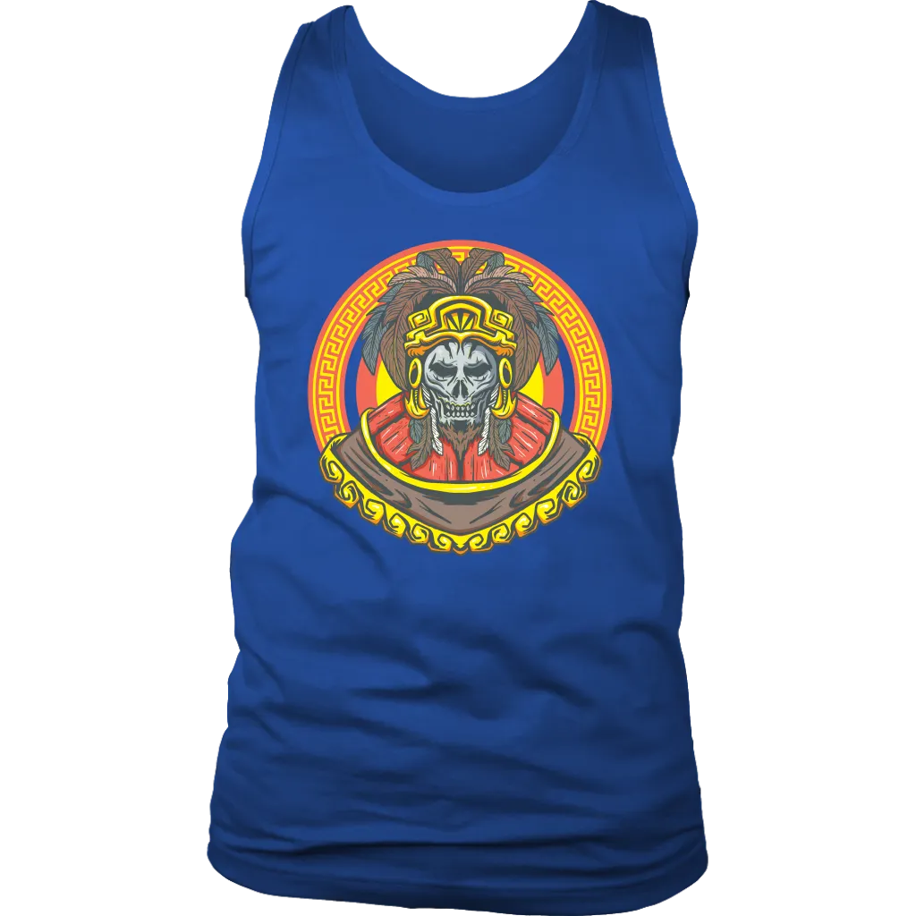 Aztec T-shirt, Aztec Skull T-shirt, Gift Shirt,
