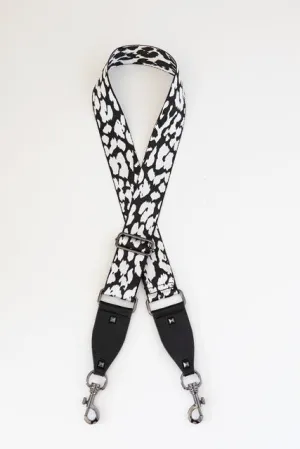 Bag Strap B&W Leopard