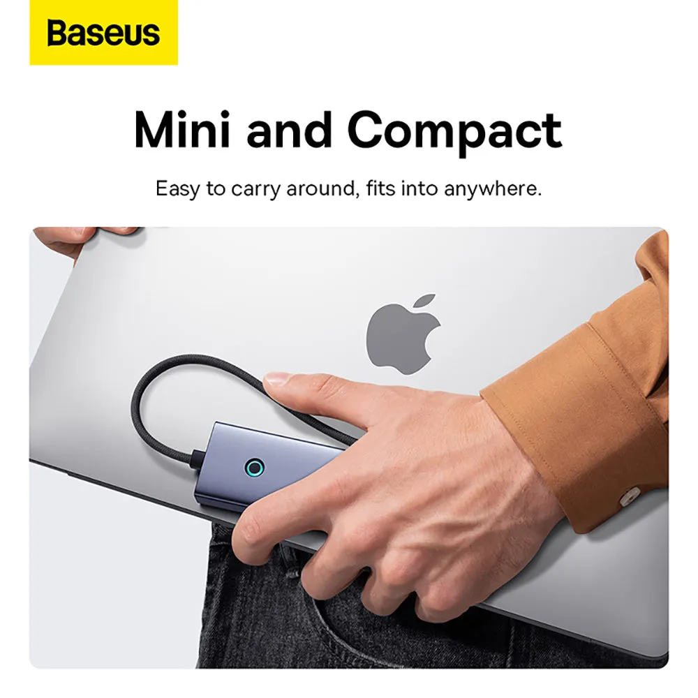 Baseus Flite Series 7-in-1 HUB Docking Station - Deep Space Gray