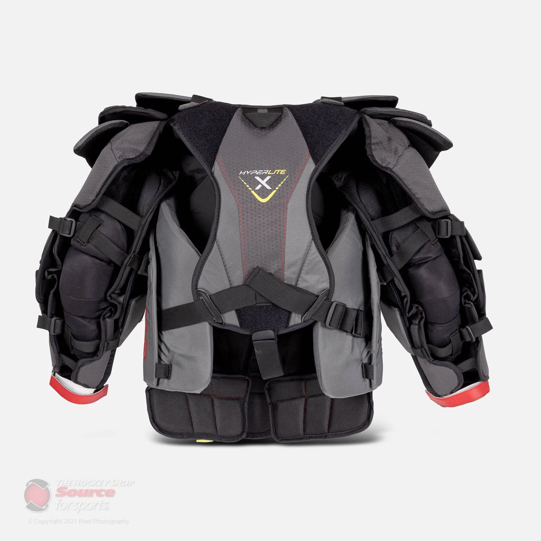 Bauer Vapor HyperLite Senior Chest & Arm Protector - Red