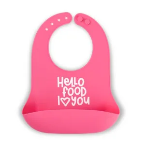 Bella Tunno Hello Food I Love You Wonder Bib