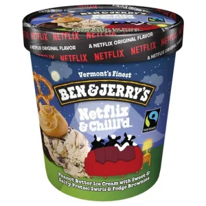 Ben & Jerry's Netflix & Chilll'd Ice Cream (Pint)