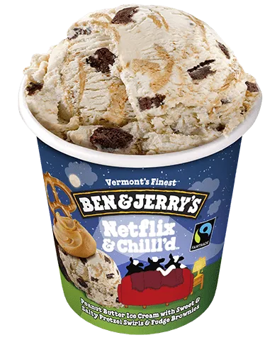 Ben & Jerry's Netflix & Chilll'd Ice Cream (Pint)