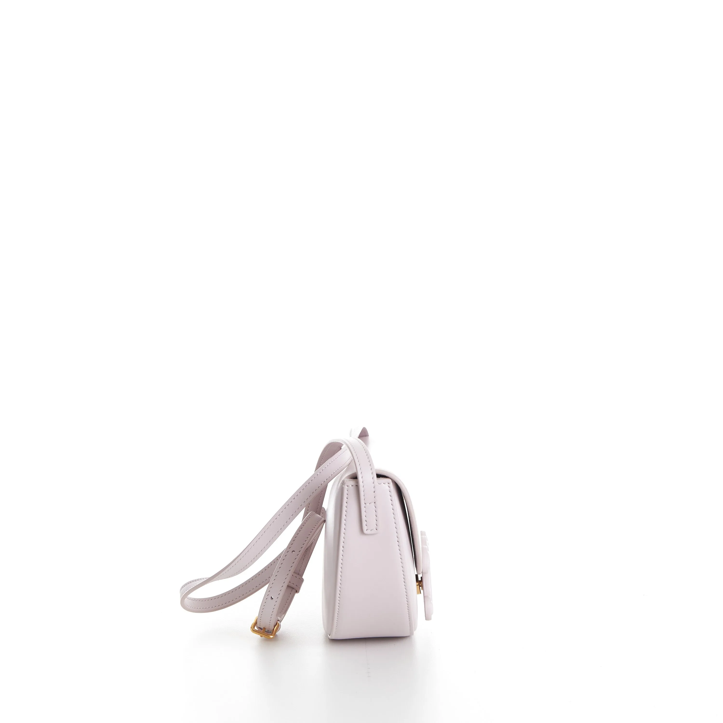 Besace Cuir Triomphe Bag - Powder Pink Smooth Calfskin